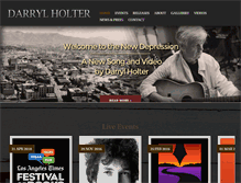 Tablet Screenshot of darrylholter.com